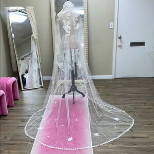 70S DAISY WEDDING VEIL!!!